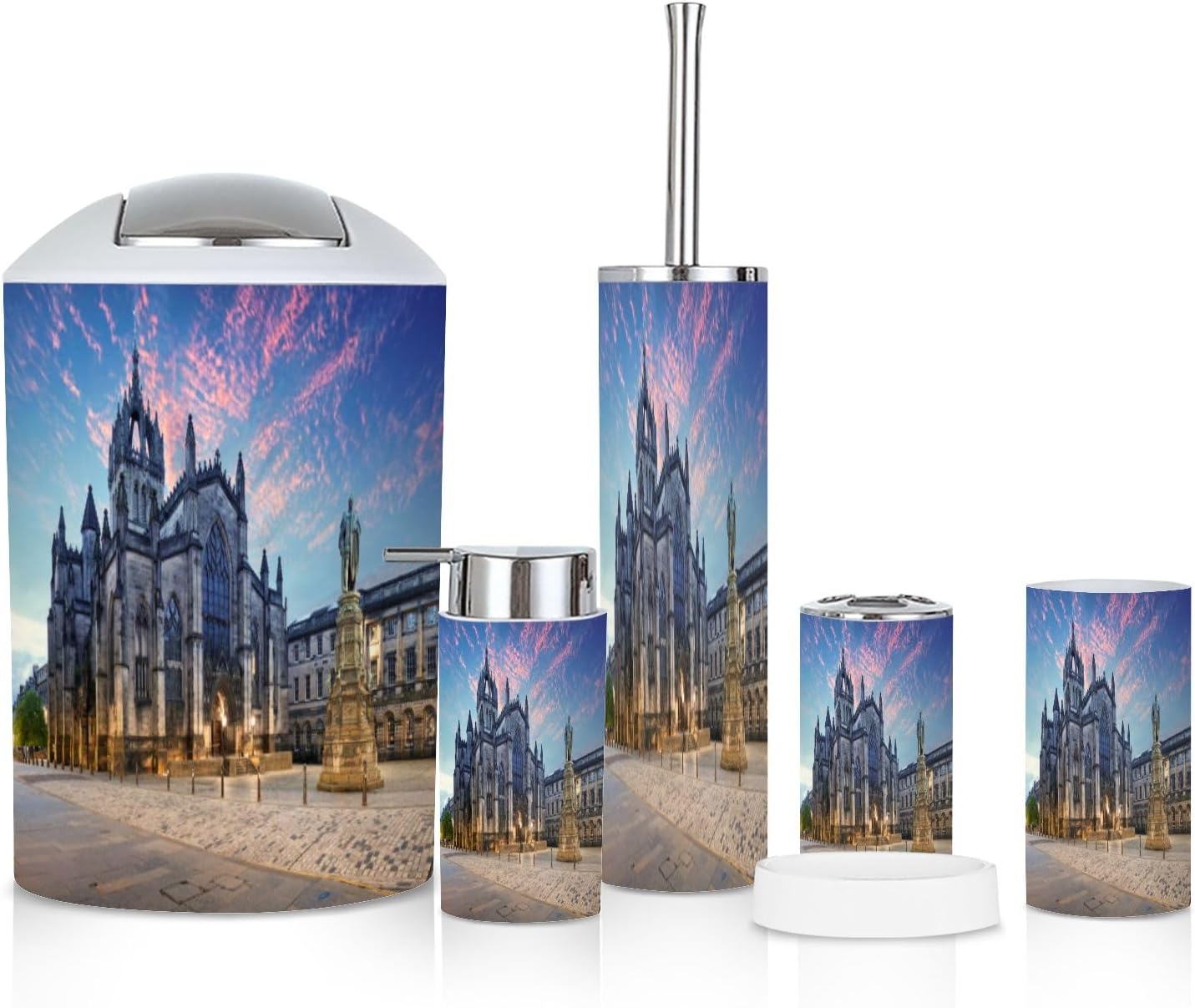 Edinburgh Bathroom Accessories Set 6 Piece