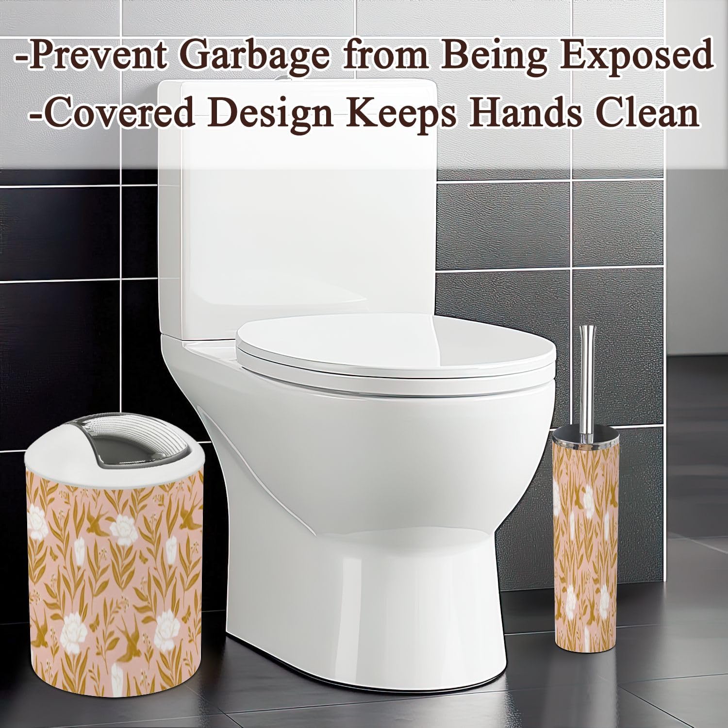 Boho Mystical 6 Piece Bathroom Accessories Set