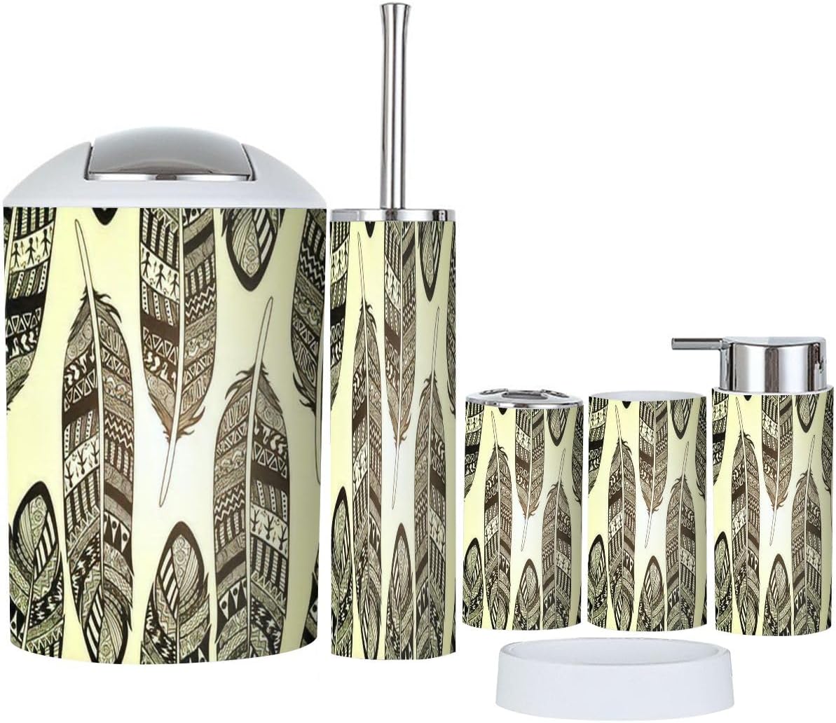 JBNJANKDAV Bathroom Accessories Set 6 Pcs