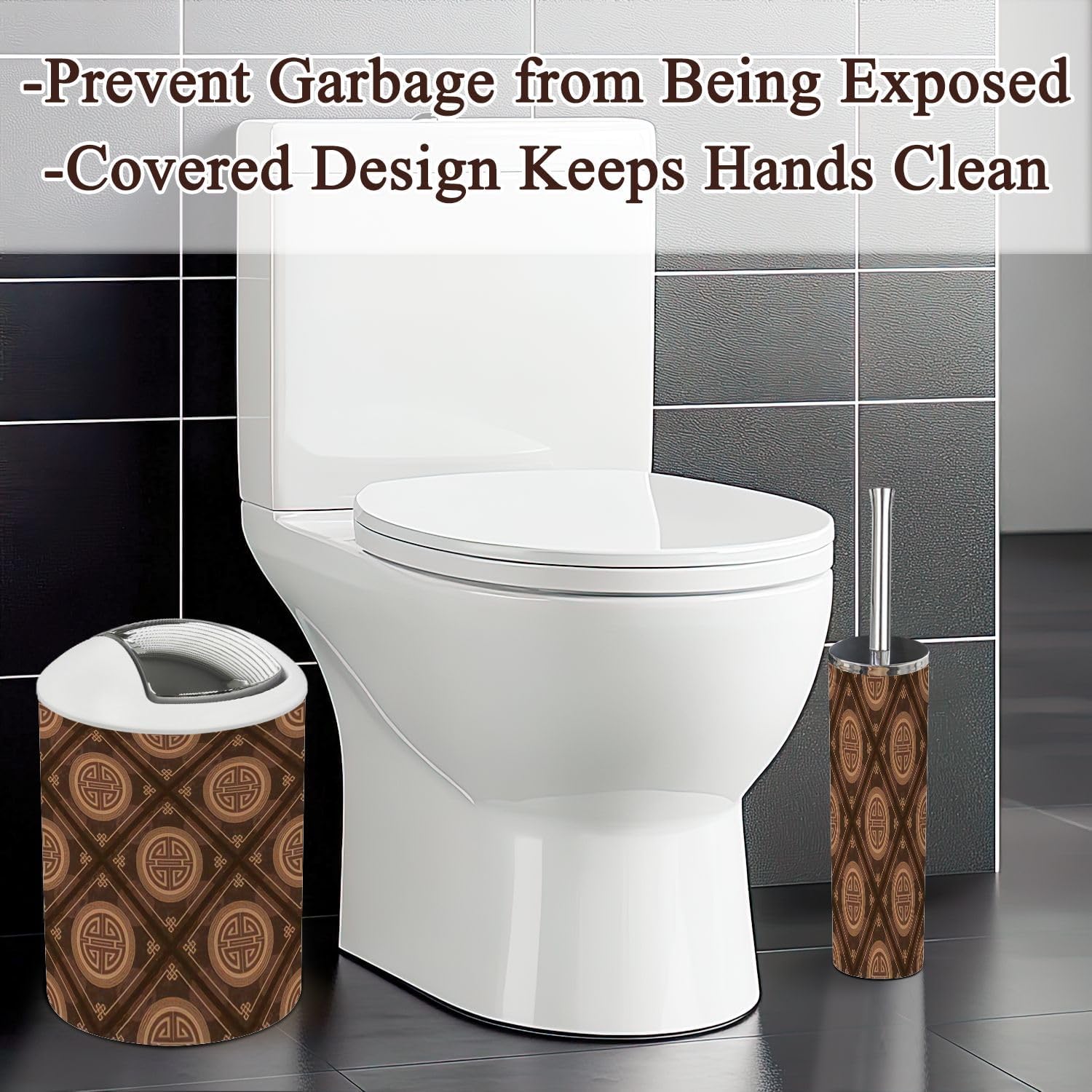 JBNJANKDAV 6 Piece Bathroom Accessories Set