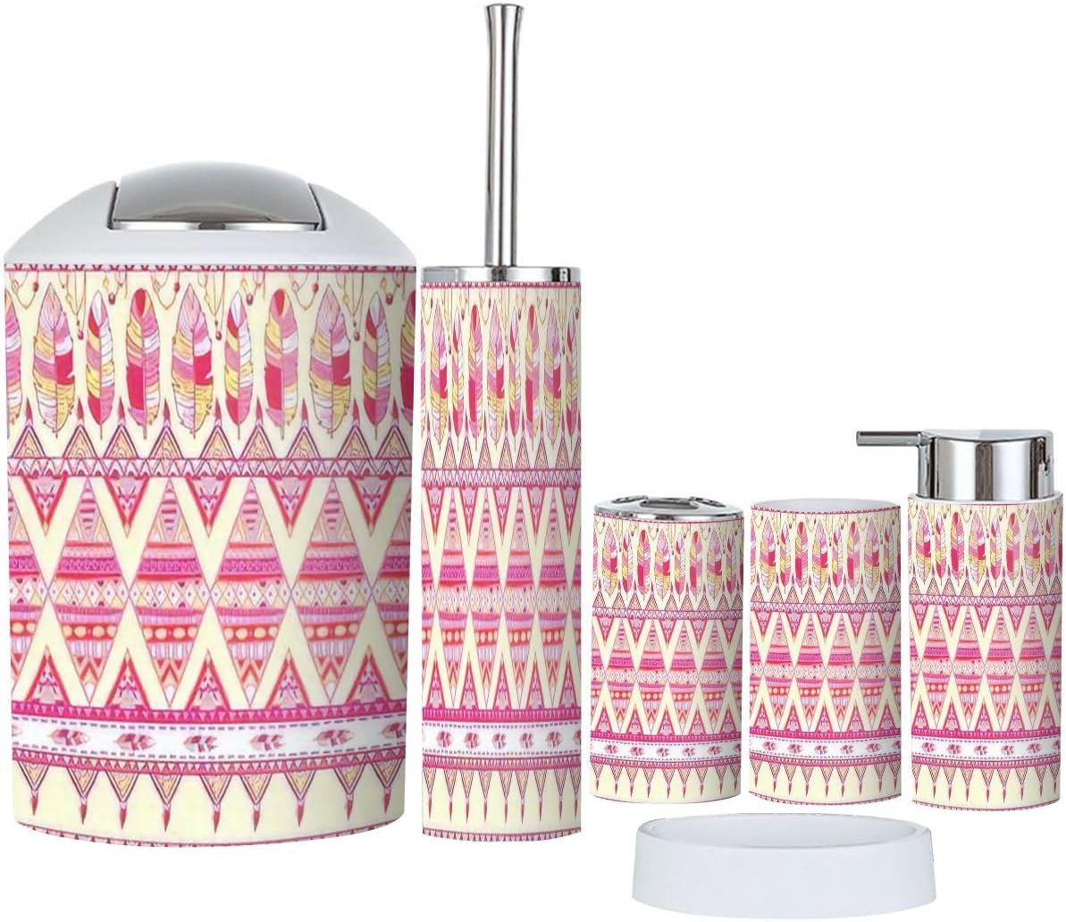 JBNJANKDAV 6 Pcs Bathroom Accessories Set 1