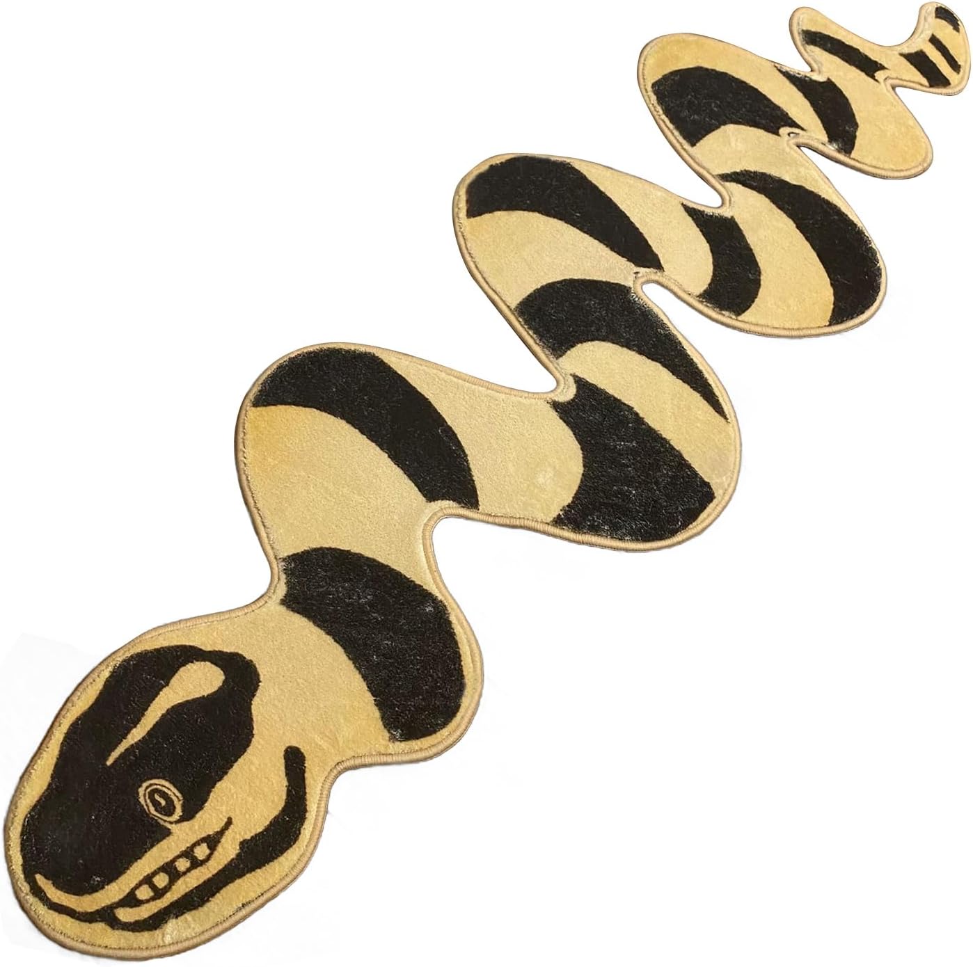 BINGGA Nonslip Snake Carpet for Bathrooms and Living Rooms 1