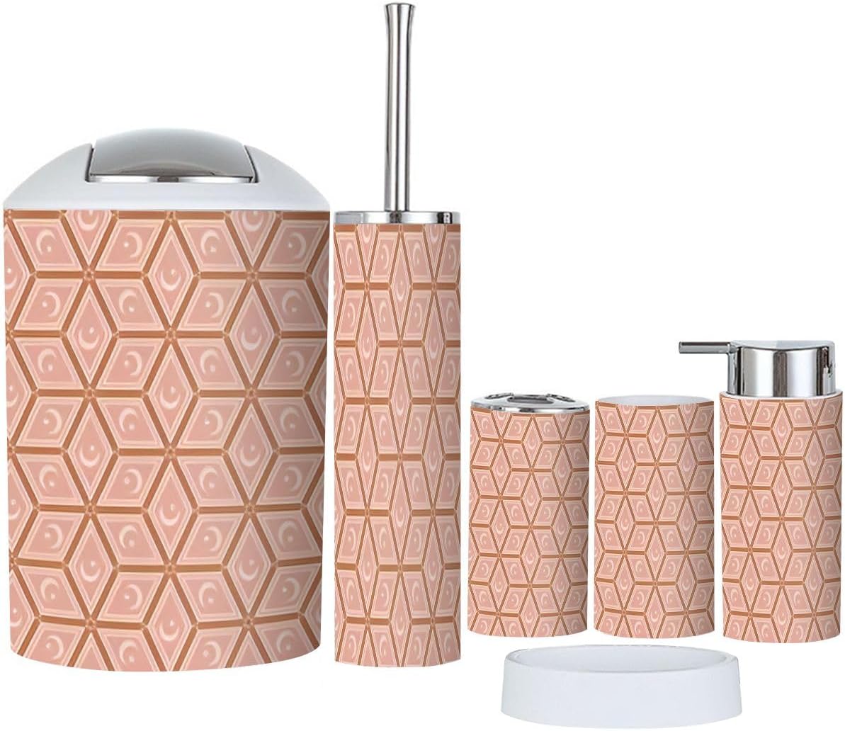 Celestial Bathroom Accessories Set 6 Pcs 1