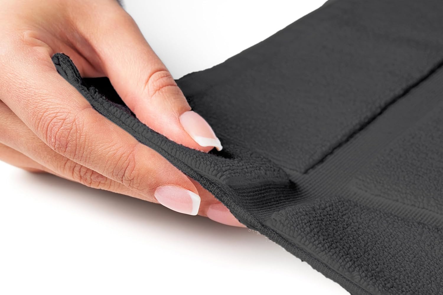 Ample Decor Bath Mats 100 Cotton Grey