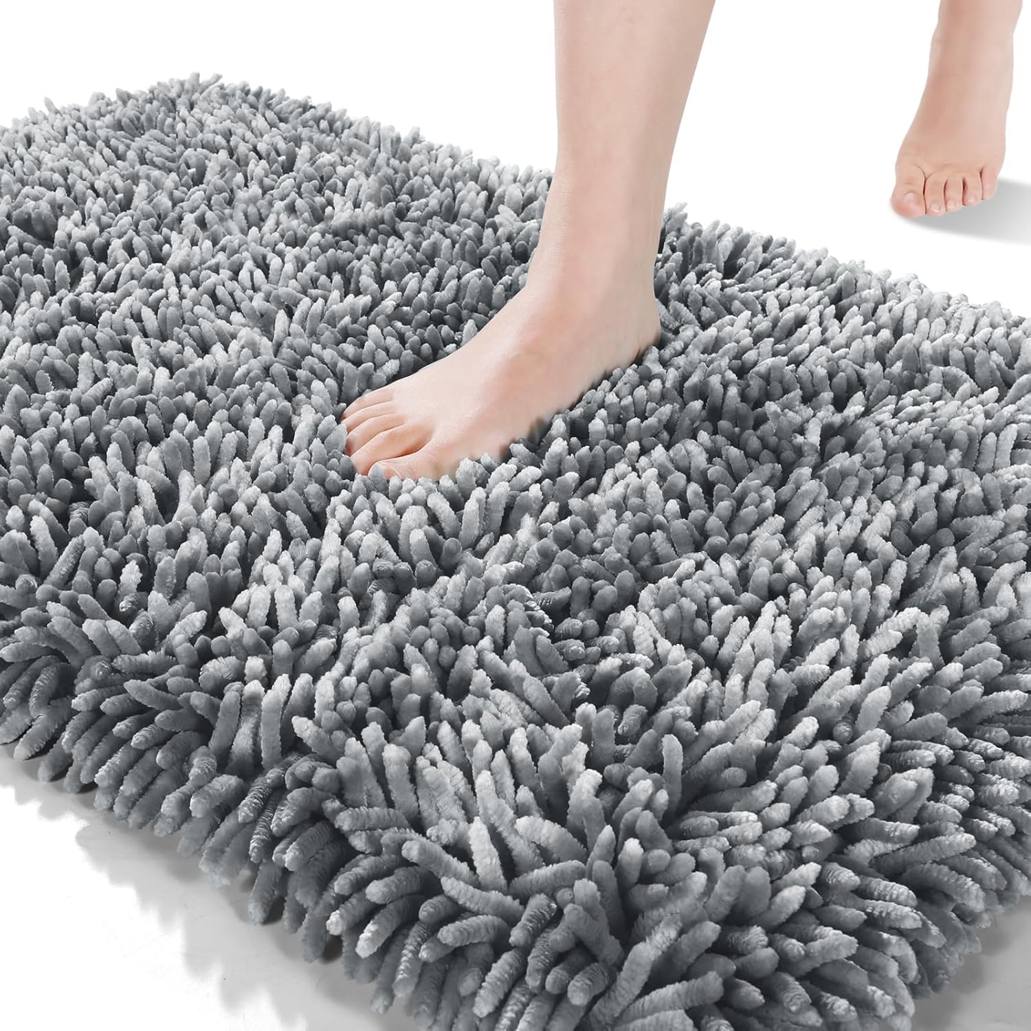 Yimobra Long Chenille Bath Rug Mat 441 x 24