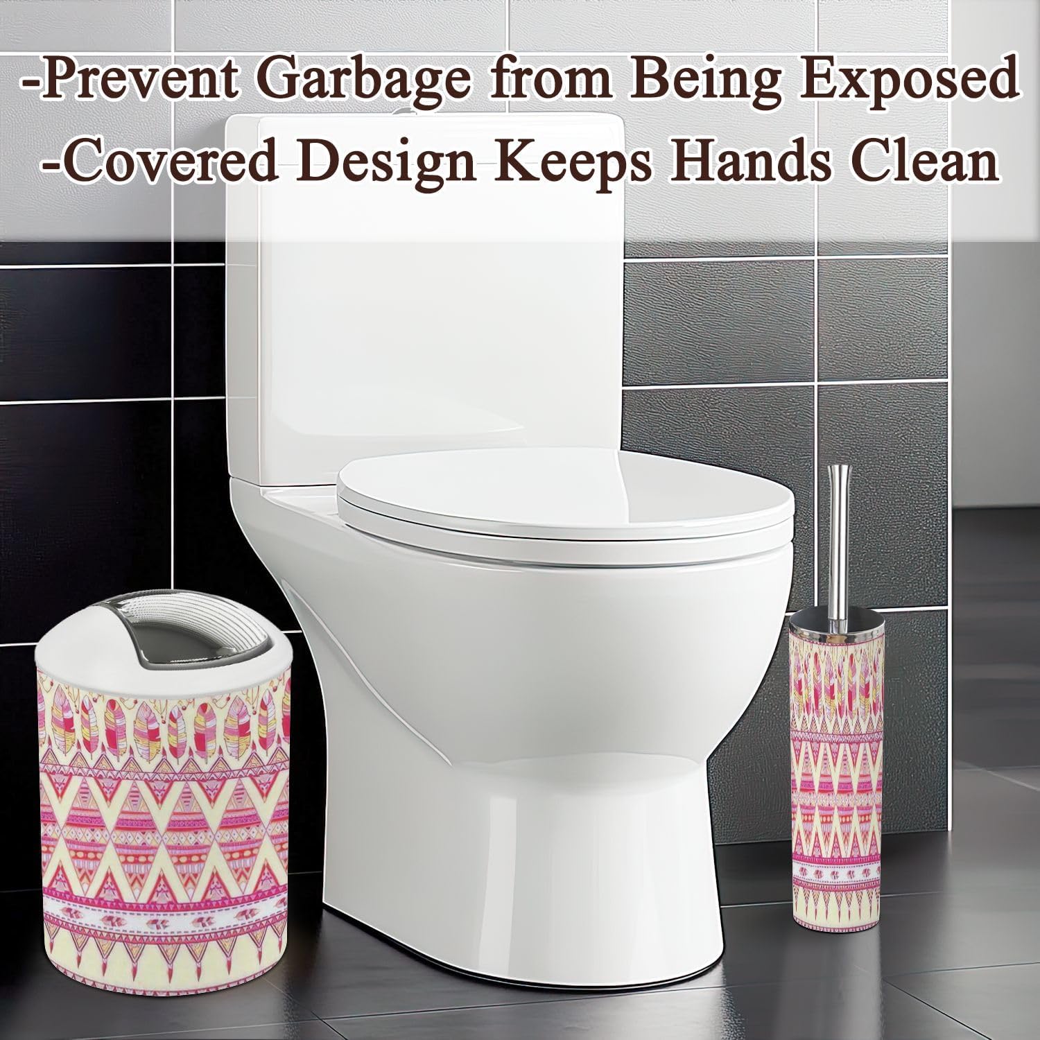 JBNJANKDAV 6 Pcs Bathroom Accessories Set 1