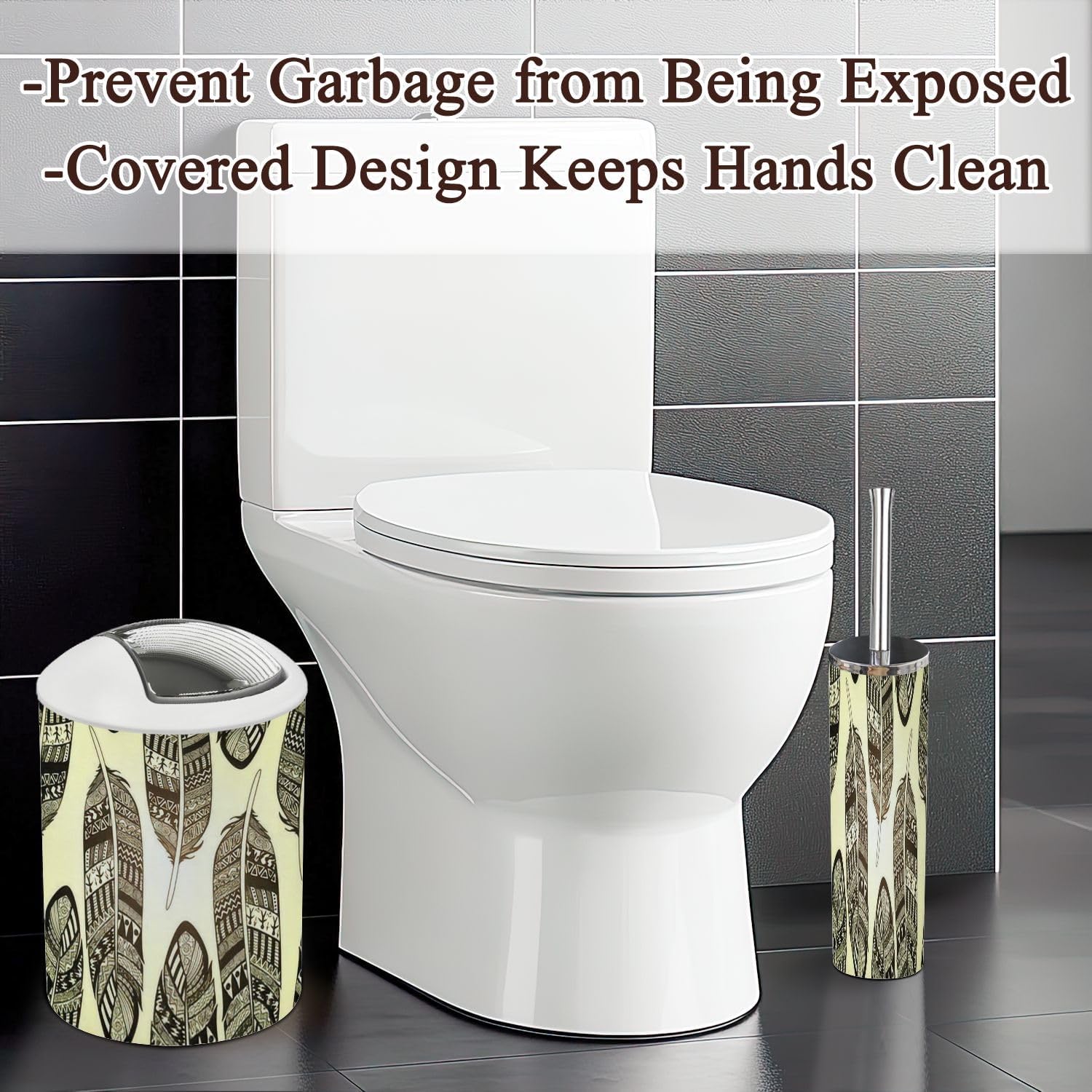 JBNJANKDAV Bathroom Accessories Set 6 Pcs
