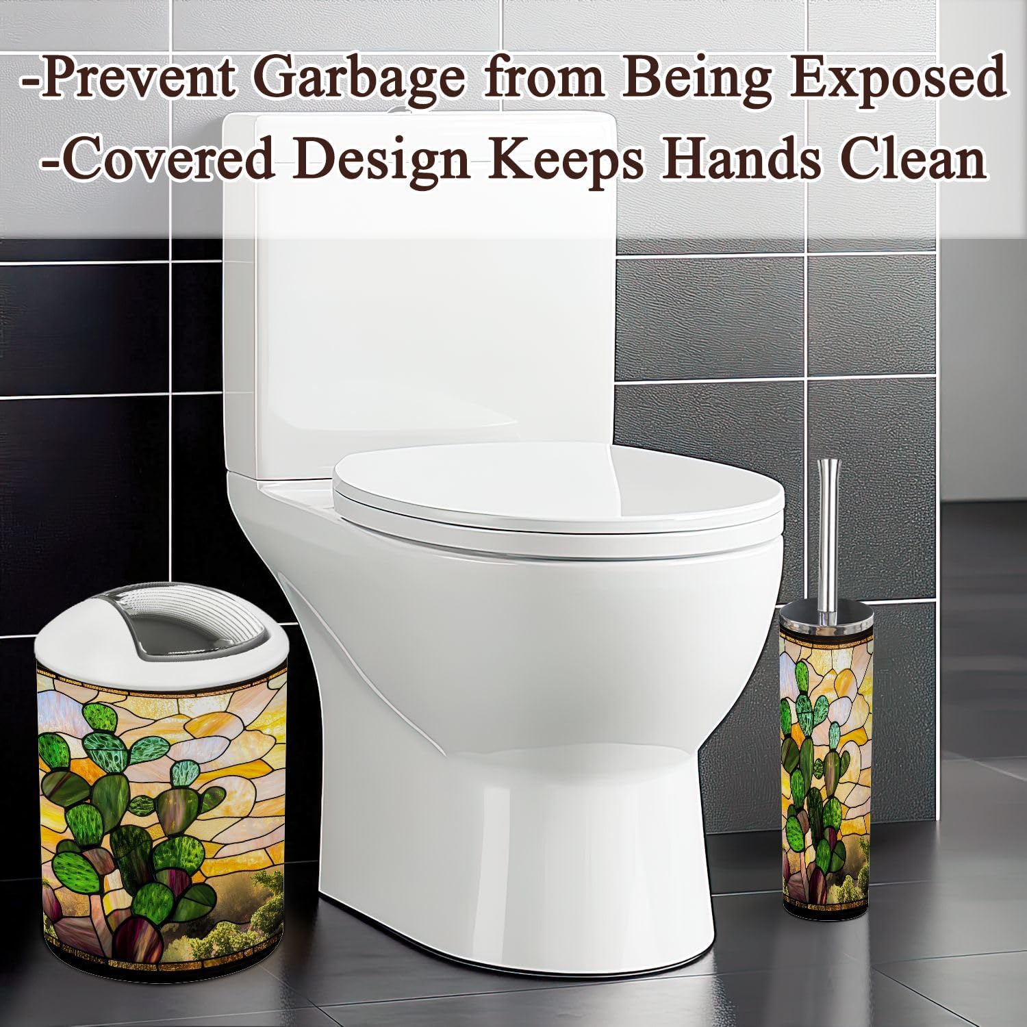 Mystical Southwestern Desert Bathroom Accessories Set