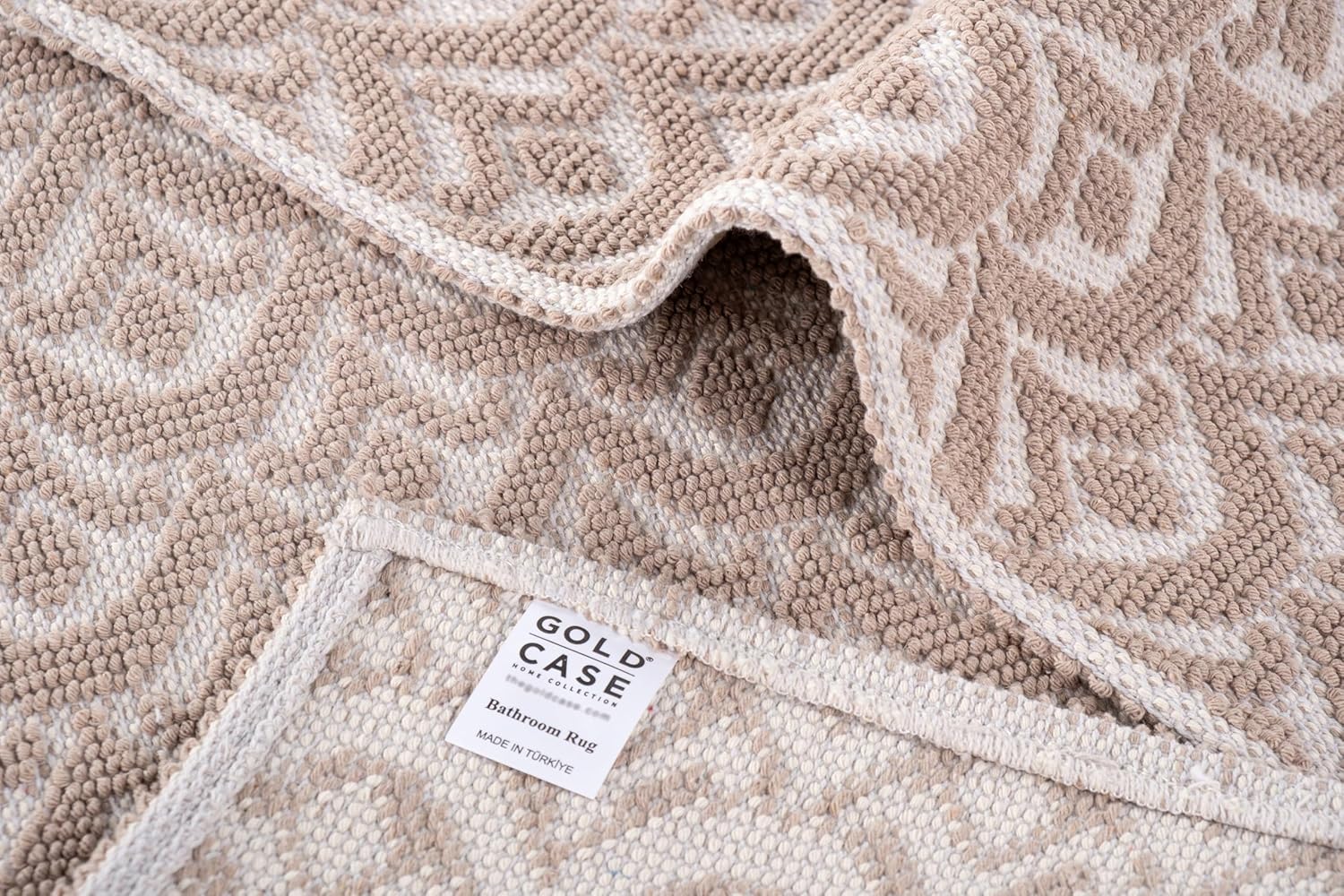 GOLD CASE Bath Rugs Set of 2 Beige 16x24 20x32
